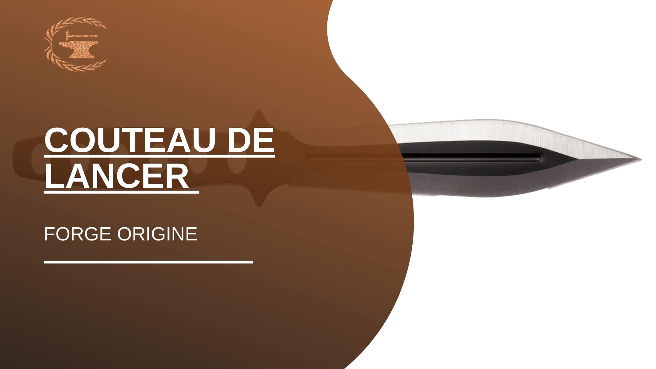 Couteau de lancer l’équilibre parfait - ForgeOrigine
