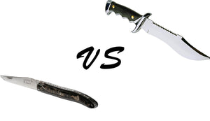 Quelles différences entre un couteau pliant et un couteau fixe ? - ForgeOrigine