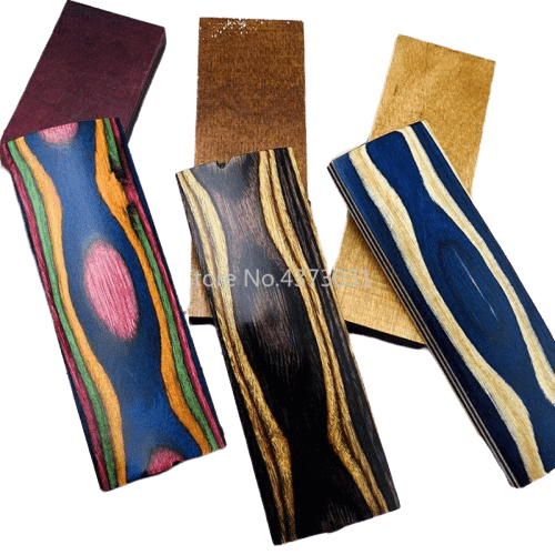 1 plaquette bois coloré - ForgeOrigine