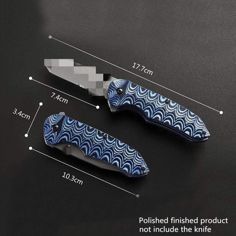 1 plaquette micarta - ForgeOrigine