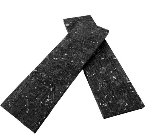 1 plaquette résineux noir 4mm / 8mm - ForgeOrigine