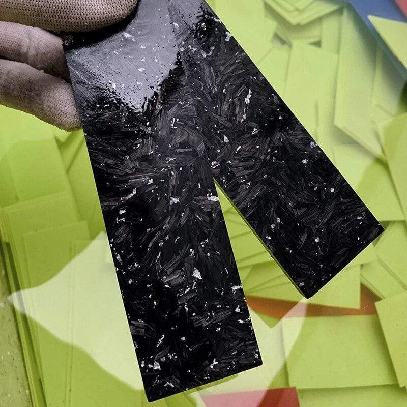1 plaquette résineux noir 4mm / 8mm - ForgeOrigine