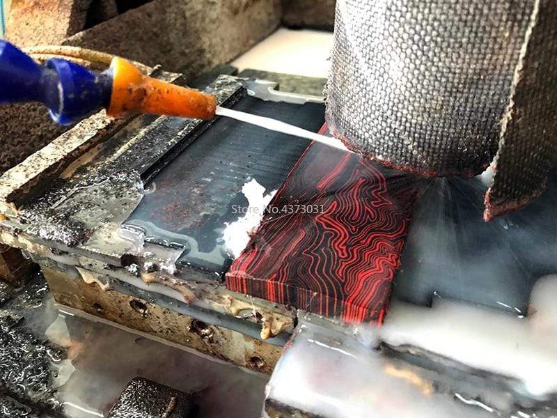 2 plaquettes G10 Micarta 130X45X8mm - ForgeOrigine