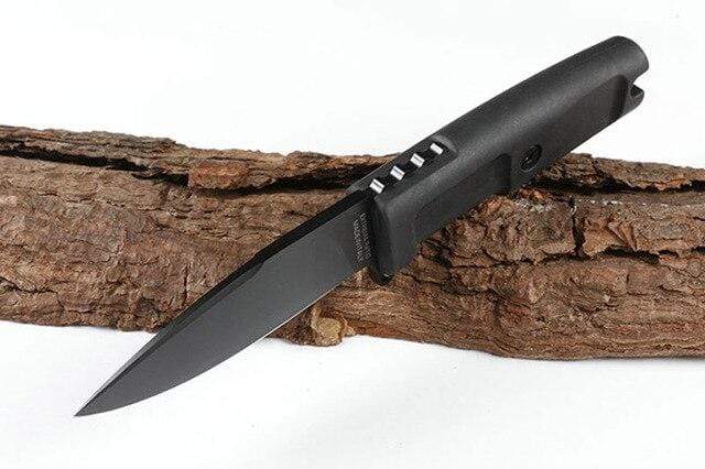 Couteau droit tactique simple - ForgeOrigine