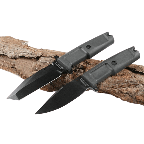 Couteau droit tactique simple - ForgeOrigine