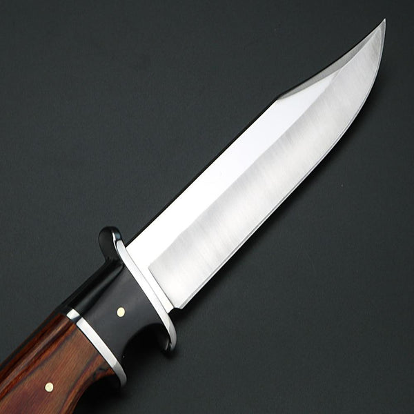 Couteau De Chasse Masano Toyokuni TKA-030 Japon - Lame Fixe 2,55 Pouces En Acier Hitachi