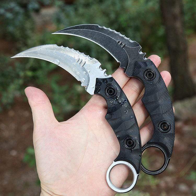 Karambit étui en cuir - ForgeOrigine