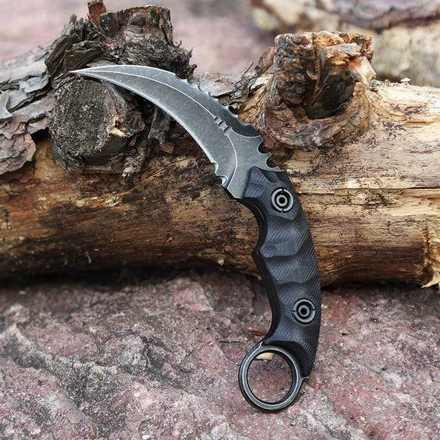 Karambit étui en cuir - ForgeOrigine