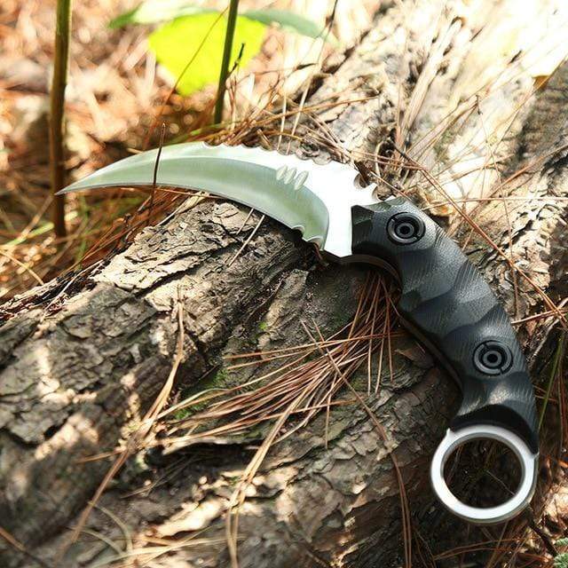 Karambit étui en cuir - ForgeOrigine