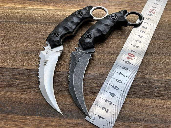 Karambit étui en cuir - ForgeOrigine