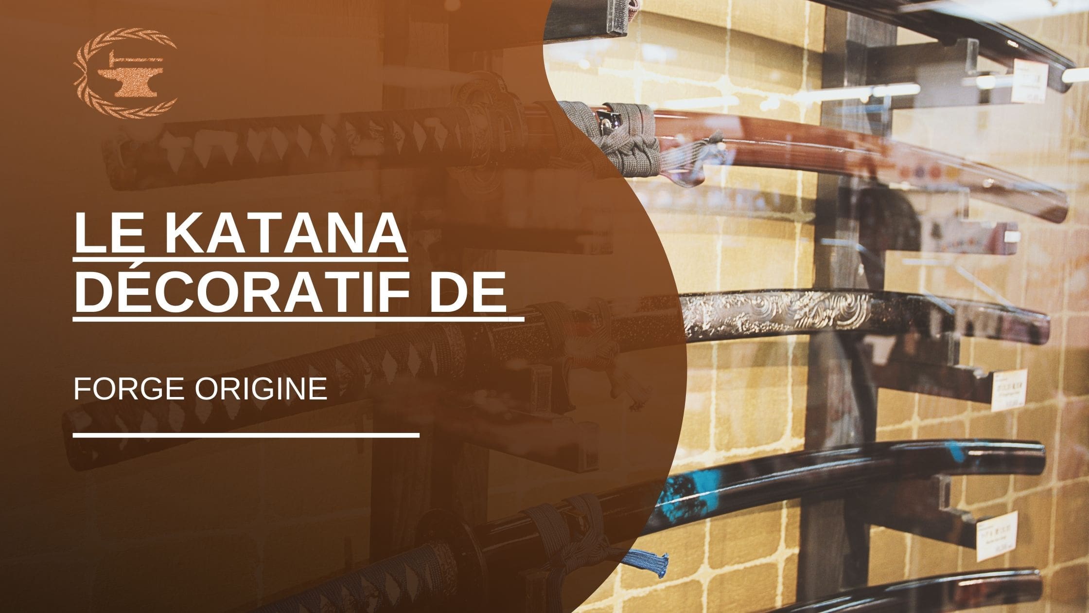 Katana décoratif de plus en plus de propriétaire les collectionnent - ForgeOrigine