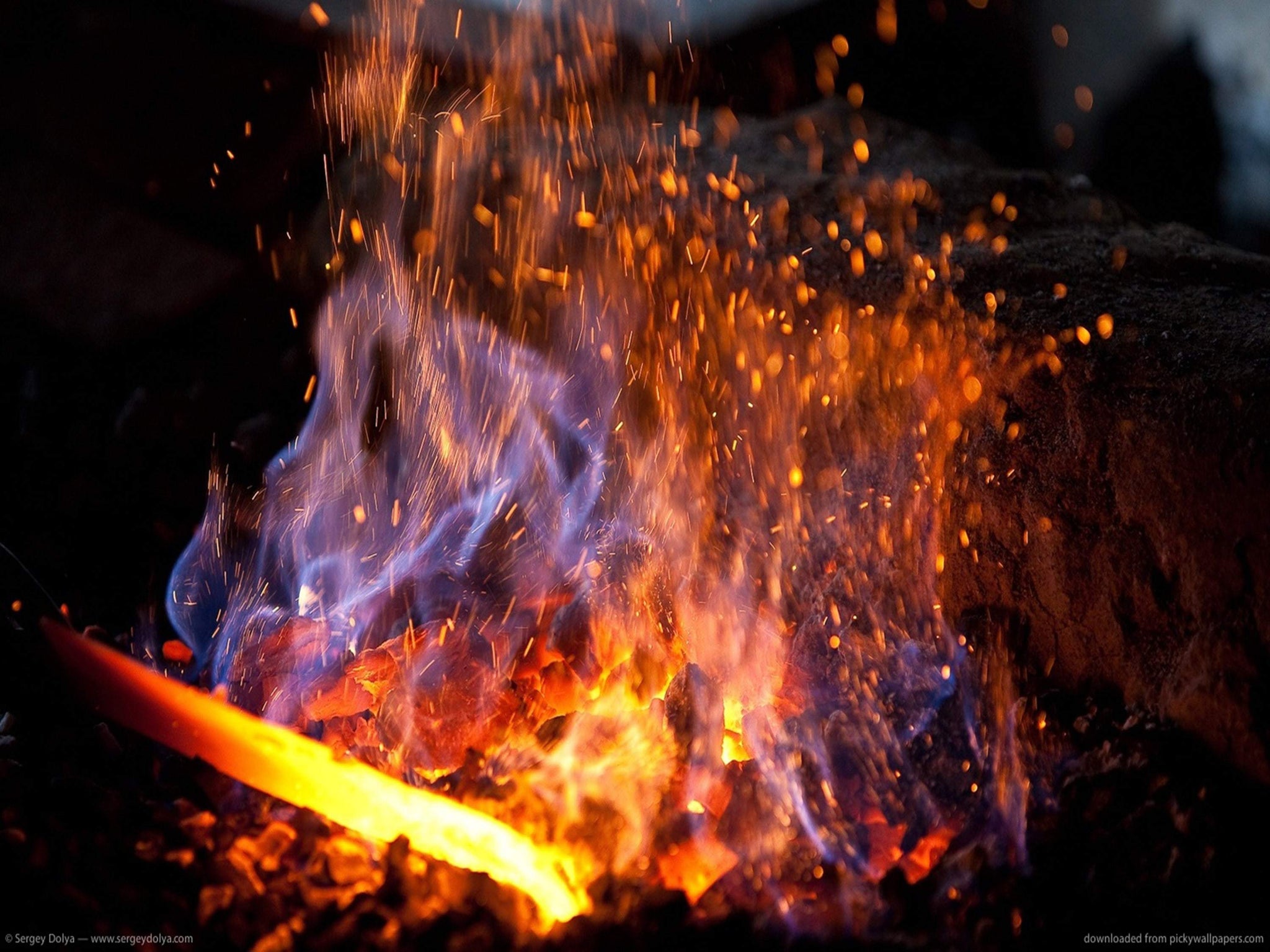 Forge et traitements thermiques des lames
