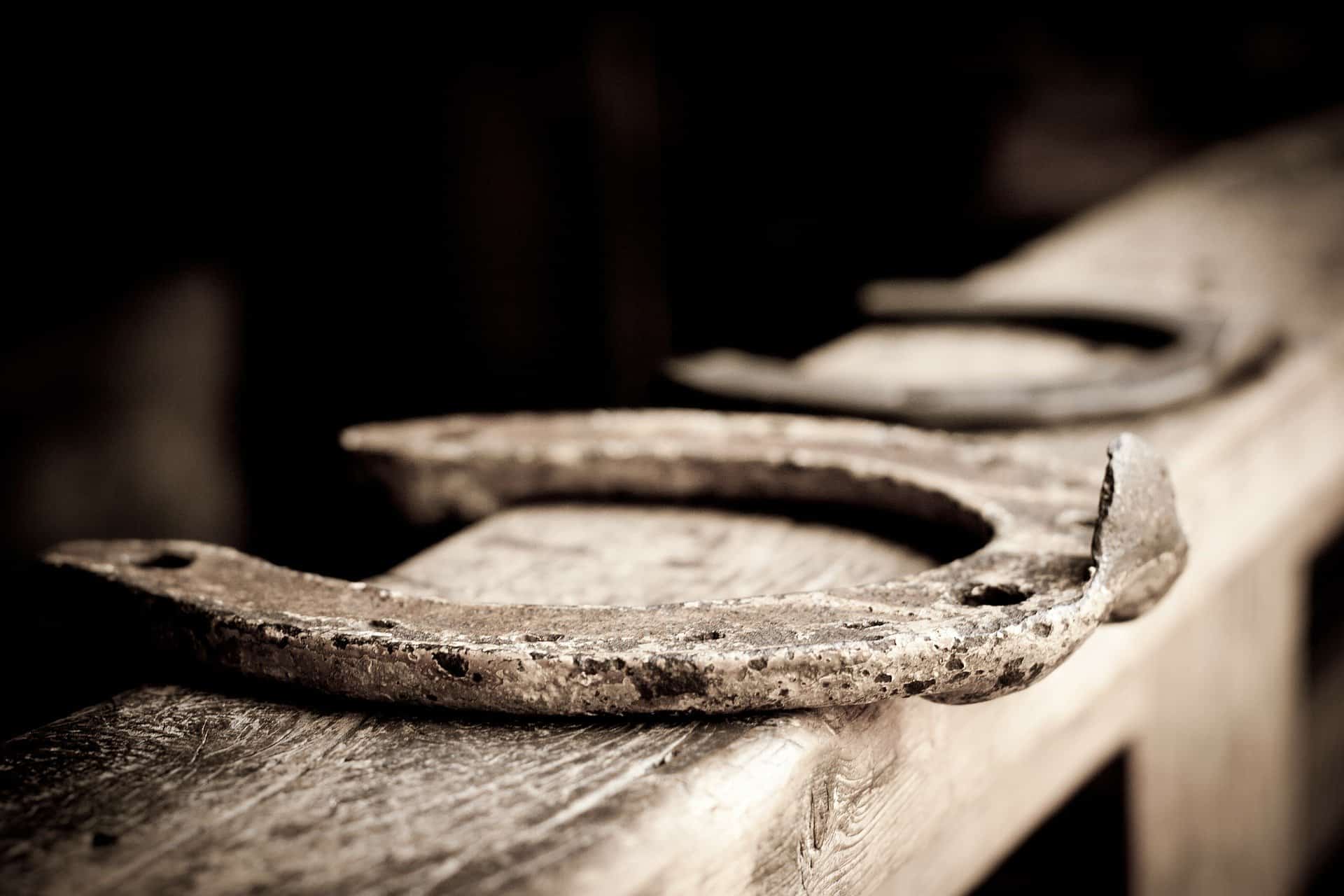 Le coupe-ongles élimine le clou cultivé. Un farrier travaille sur un pied  de cheval pour le nettoyer avant de créer un fer à cheval pour l'animal  Photo Stock - Alamy