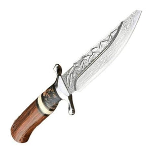 Ancien couteau damas - ForgeOrigine
