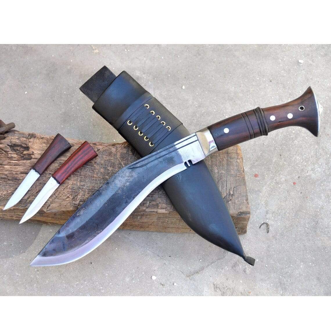 Kukri forgé - lame de 25 cm - ForgeOrigine