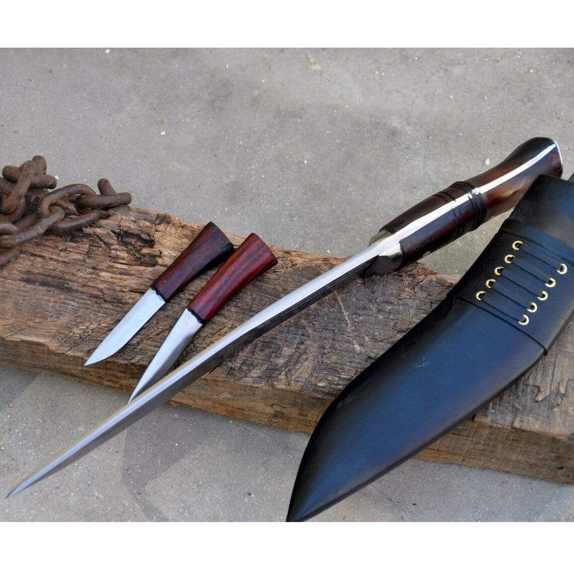 Kukri forgé - lame de 25 cm - ForgeOrigine