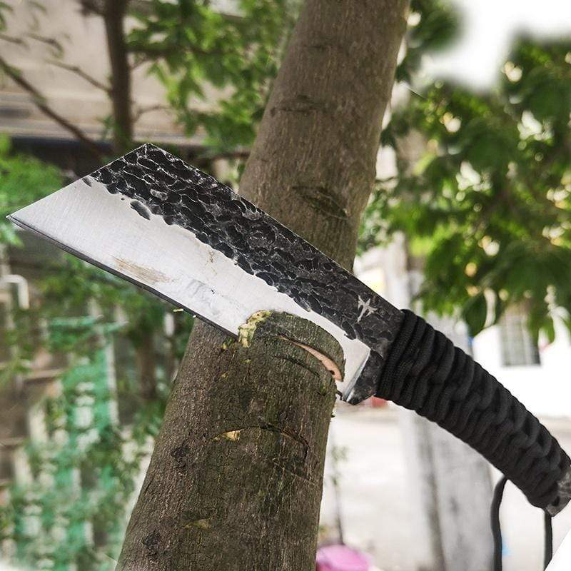 Couteau brut de forge paracorde - ForgeOrigine