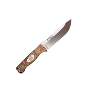 Couteau bushcraft émouture plate - ForgeOrigine