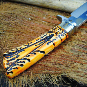 Couteau bushcraft large - ForgeOrigine