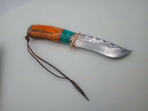 Couteau damas oriental - ForgeOrigine