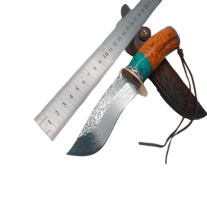 Couteau damas oriental - ForgeOrigine