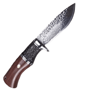 Couteau damassé en bois - ForgeOrigine