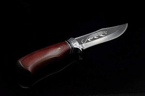 Couteau de chasse / bushcraft - Ancestral - ForgeOrigine
