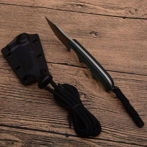 Couteau de chasse - emplacement doigt - ForgeOrigine