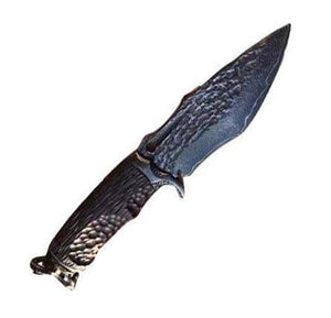 Couteau de chasse lame damas - ForgeOrigine