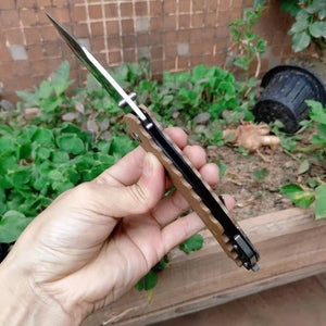 Couteau de chasse pliable - ForgeOrigine