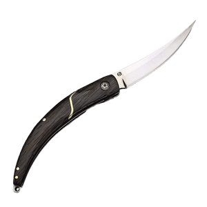 Couteau de chasse pliant artisanal - ForgeOrigine