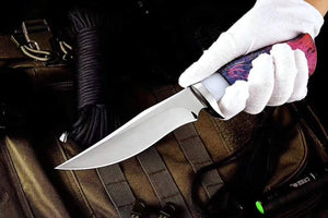 Couteau de chasse tranchant rasoir - Couteau polyvalent - ForgeOrigine