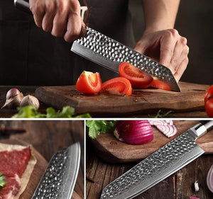 Couteau de cuisine de chef damas - ForgeOrigine
