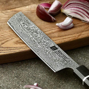 Couteau de cuisine du chef carré - ForgeOrigine
