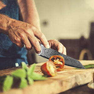 Couteau de cuisine du chef japonais - ForgeOrigine