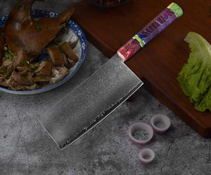 Couteau de cuisine japonais du boucher - ForgeOrigine