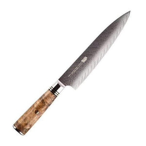 Couteau de cuisine japonais fixe - ForgeOrigine