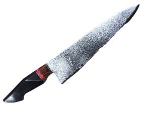Couteau de cuisine lame damas à légume - ForgeOrigine