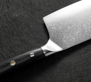 Couteau de cuisine pour la viande damas - ForgeOrigine