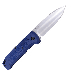 Couteau de poche bleu EDC - ForgeOrigine