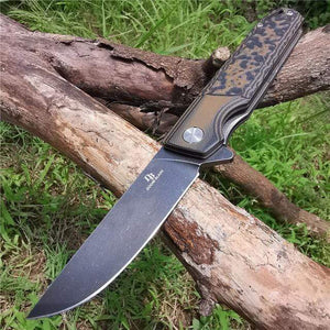 Couteau de poche bushcraft - ForgeOrigine