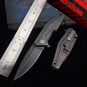Couteau de poche design tactique - ForgeOrigine