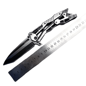 Couteau de poche design tactique - ForgeOrigine