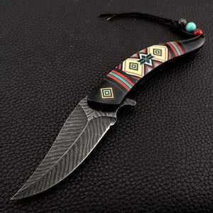 Couteau de poche indien - ForgeOrigine