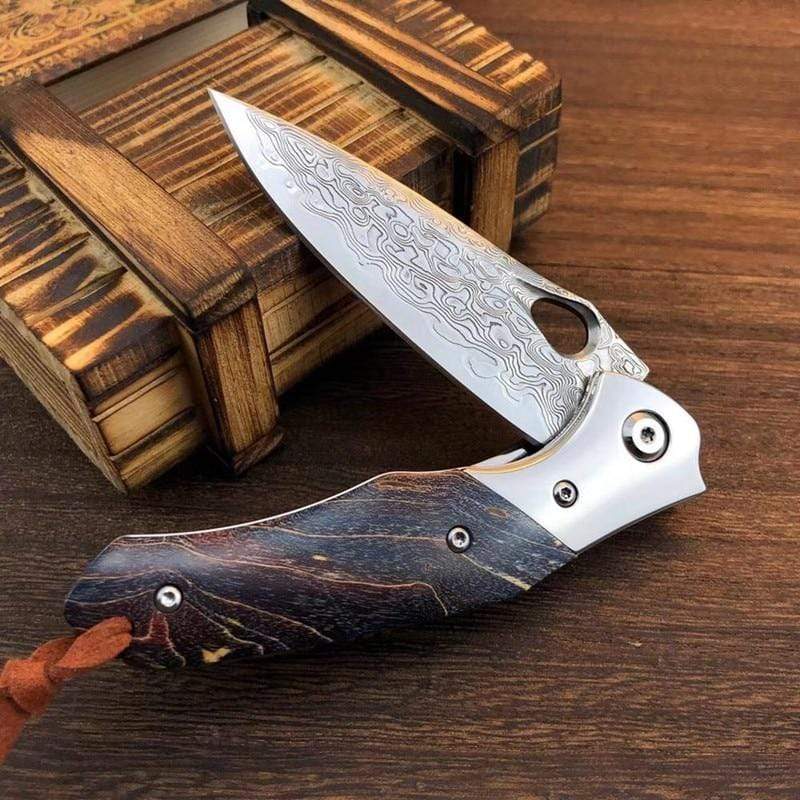 Couteau de poche collection Albainox Damas (17 cm.) ⚔️ Boutique
