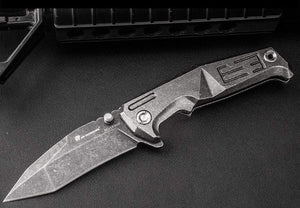 Couteau de poche métallique - ForgeOrigine