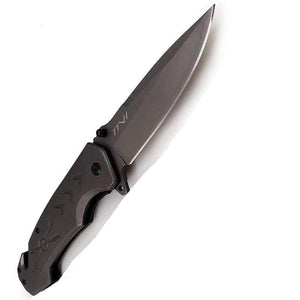 Couteau de poche noir - ForgeOrigine