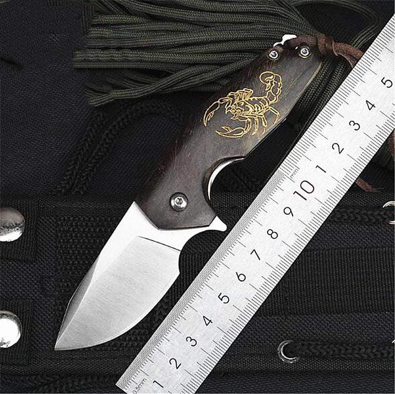 Couteau de poche scorpion - ForgeOrigine