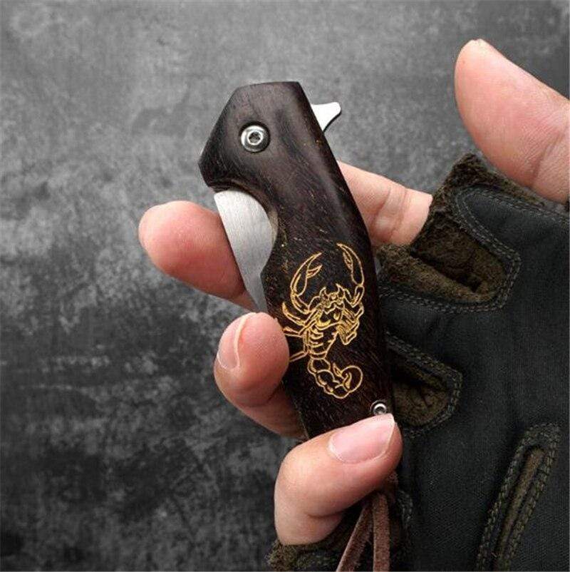 Couteau de poche scorpion - ForgeOrigine