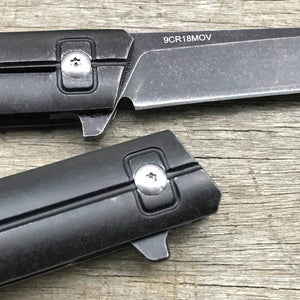 Couteau de poche type japonais - ForgeOrigine